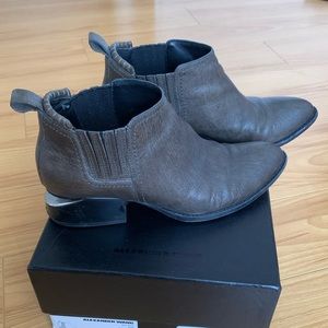 Alexander Wang Kori Leather Boots 37